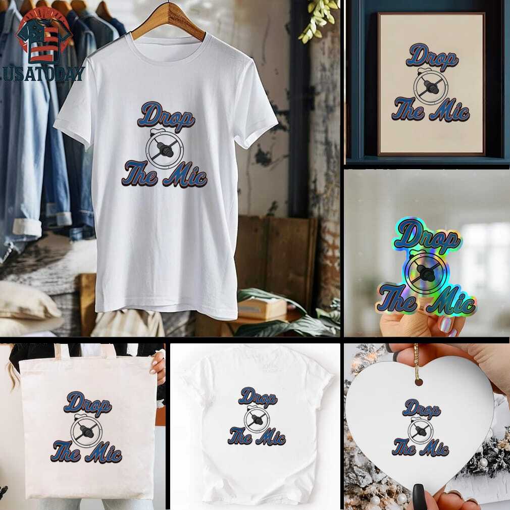 MLB New York Mets drop the mic shirt MLB New York Mets drop the mic shirt