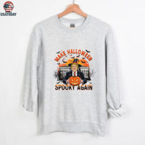 Make Halloween Spooky Again Funny Trump Halloween T shirt