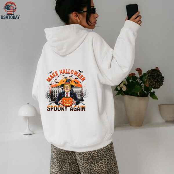 Make Halloween Spooky Again Funny Trump Halloween T shirt