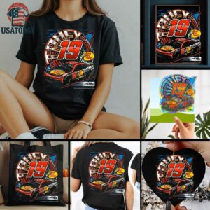 Martin Truex Jr Joe Gibbs Racing Team Collection Bass T Shirt