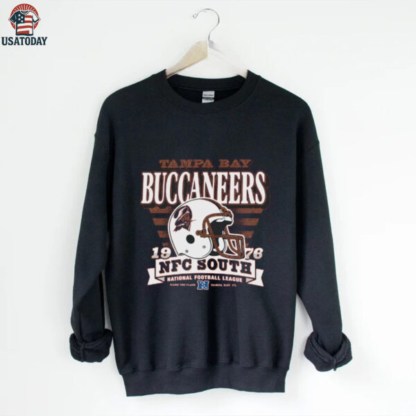 Men’s ’47 Red Tampa Bay Buccaneers Stripe Splash Franklin Throwback T Shirt