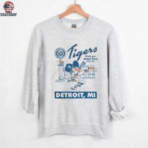 Men’s Cream Detroit Tigers Deli T Shirt