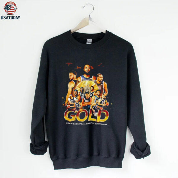 Men’s basketball team United States olympic champions vintage shirt