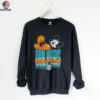 Miami Dolphins Mickey at Quarterback Disney Vintage Football T Shirt