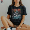 Miami Football Skull Vintage Fan Football Game Day Unisex Shirt