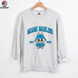 Miami Marlins Labubu Baseball Shirt
