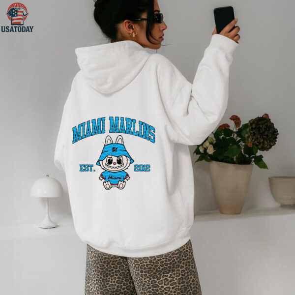 Miami Marlins Labubu Baseball Shirt