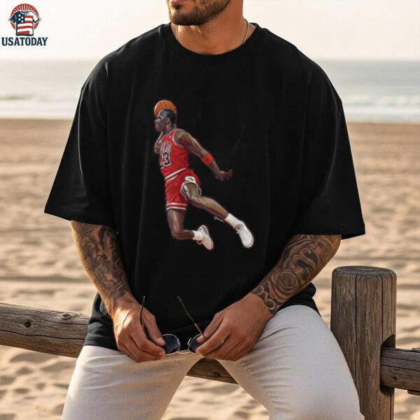 Michael Jordan  NBA Sports Basketball Apparel, Chicago Bulls Shirt