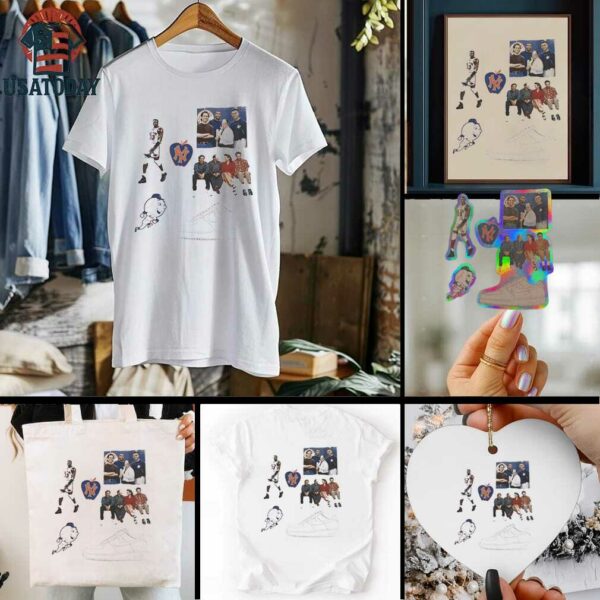 Michael Jordan New York Yankees Seinfeld New York Mets and Nike Air Force 1 shirt