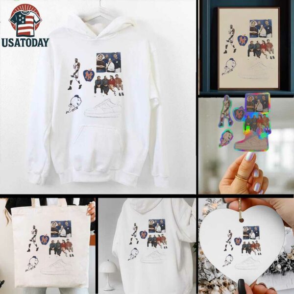 Michael Jordan New York Yankees Seinfeld New York Mets and Nike Air Force 1 shirt
