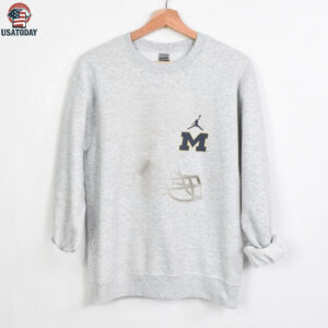 Michigan Wolverines Jordan Legend Shadow Logo Shirt