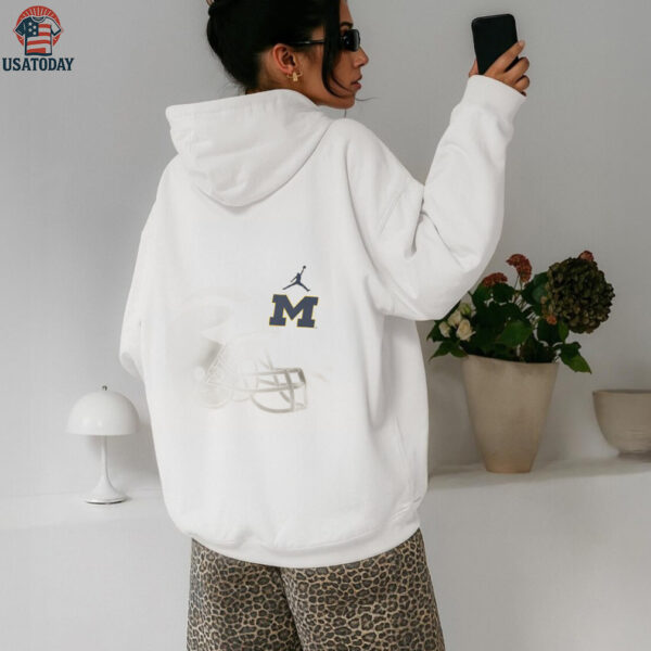 Michigan Wolverines Jordan Legend Shadow Logo Shirt