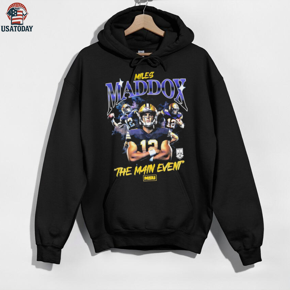 Miles Maddox the main event graphic shirt Miles Maddox the main event graphic shirt