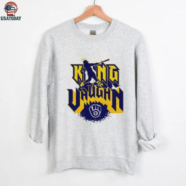 Milwaukee Brewers Andrew Vaughn King Vaughn Aug 26 2025 game shirt