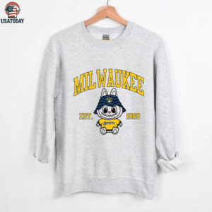Milwaukee Brewers Labubu Baseball Shirt