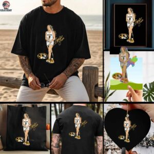Missouri Basketball Sophie Cunningham Superstar Pose signature shirt