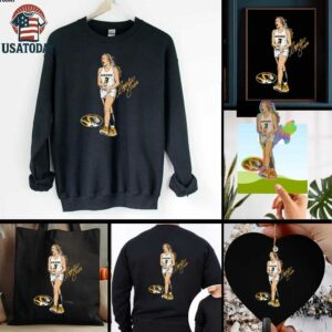 Missouri Basketball Sophie Cunningham Superstar Pose signature shirt