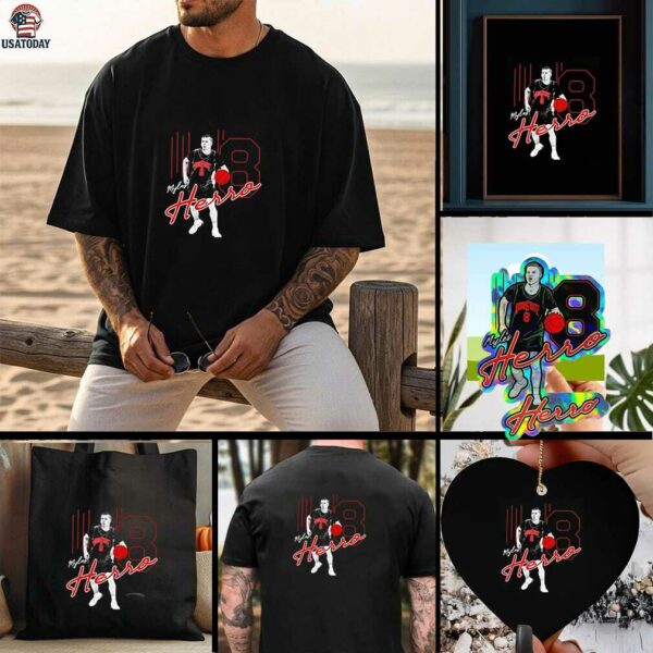 Myles Herro Ohio State Basketball NCAA signature Illustration shirt