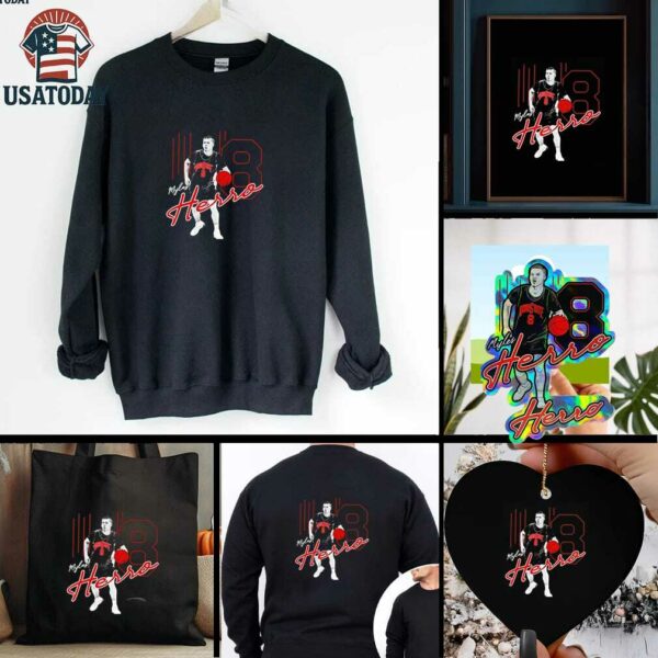 Myles Herro Ohio State Basketball NCAA signature Illustration shirt