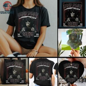 NASCAR ’47 Black Liquid Death Race Day Backer Foundation T Shirt