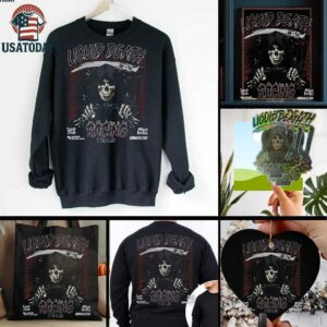 NASCAR ’47 Black Liquid Death Race Day Backer Foundation T Shirt