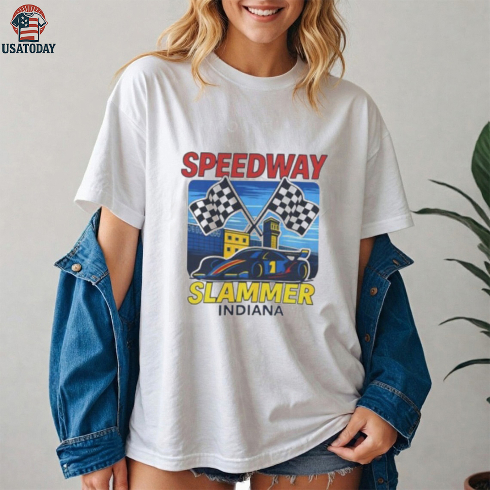NASCAR Speedway slammer Indiana shirt NASCAR Speedway slammer Indiana shirt