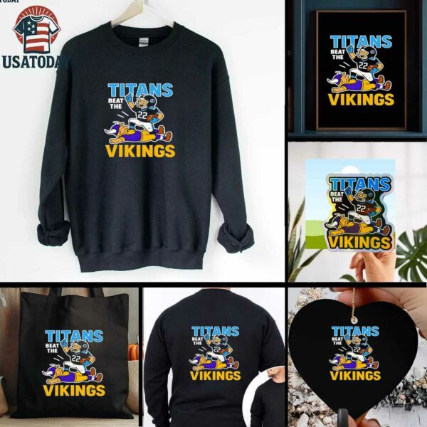 NFL 2025 Tennessee Titans Beat The Vikings Shirt
