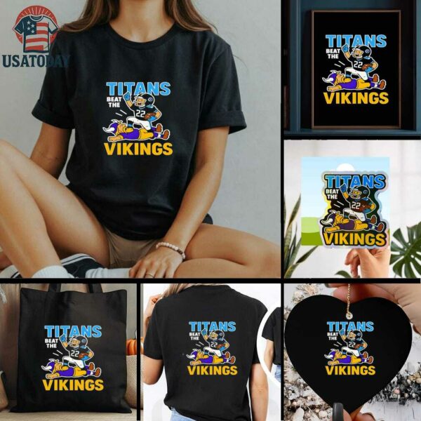 NFL 2025 Tennessee Titans Beat The Vikings Shirt
