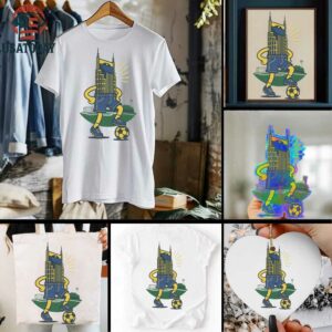 NSC Jorts Soccer Nashville Skyline shirt