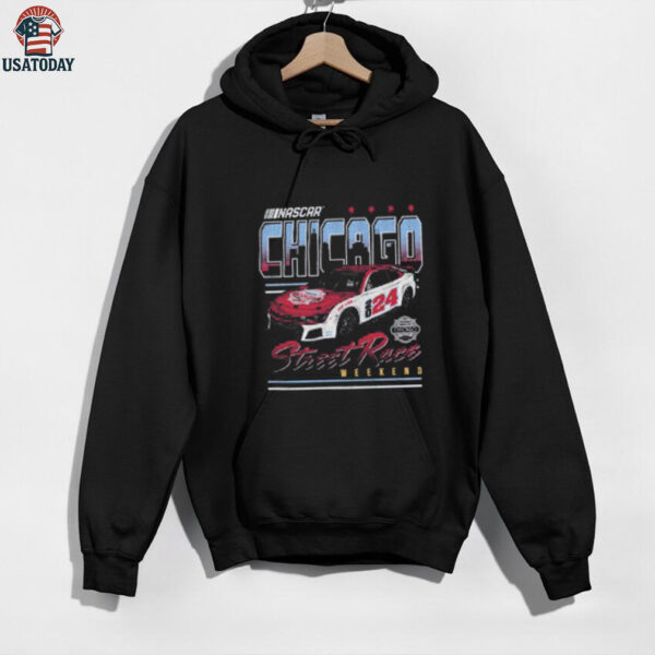 Nascar Chicago Street Race 2024 Golf Blue ’47 Franklin T Shirt