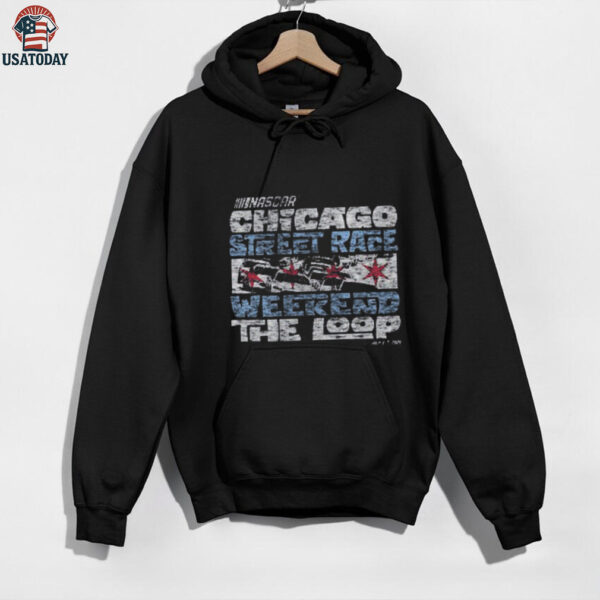 Nascar Chicago Street Race Weekend The Loop Navy ’47 Franklin T Shirt
