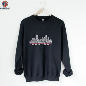 New England Patriots Football all team City Skyline NFL 2025 shirt
