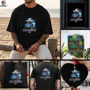New England Patriots football helmet lighting shirt