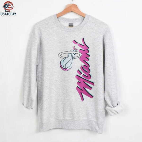 New Era 2024 25 City Edition Miami Heat T Shirt