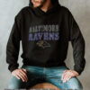 New Era Girls Youth Black Baltimore Ravens