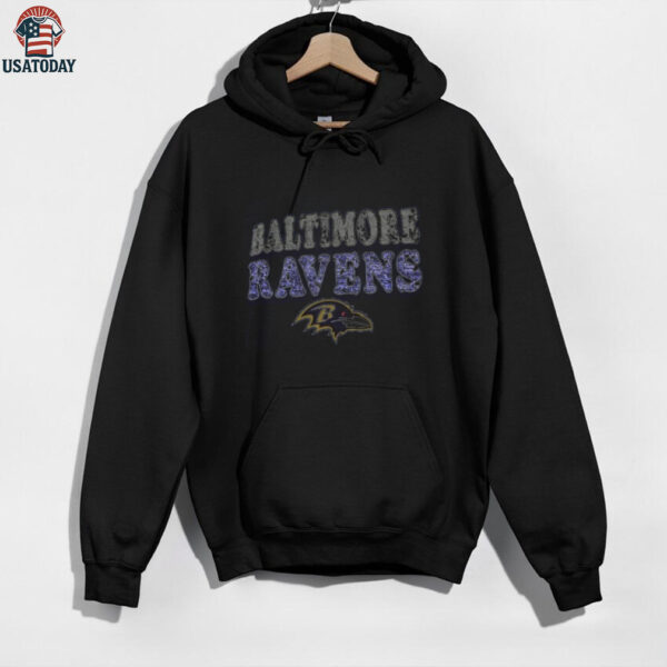 New Era Girls Youth Black Baltimore Ravens