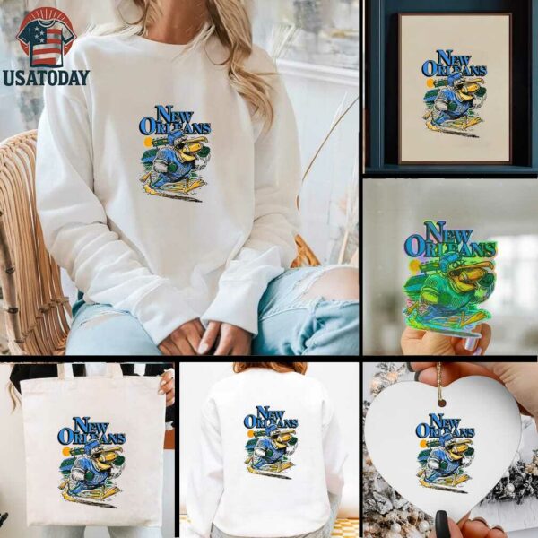 New Orleans Football Tulane mascot 2025 shirt