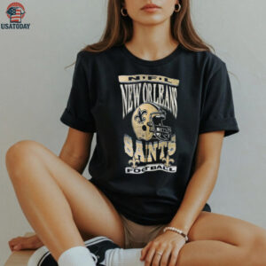New Orleans Saints Helmet Flea Shirt