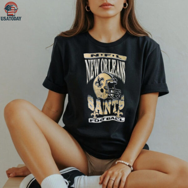 New Orleans Saints Helmet Flea Shirt