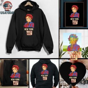 New York Giants Demon Slayer Infinity Castle 2025 shirt