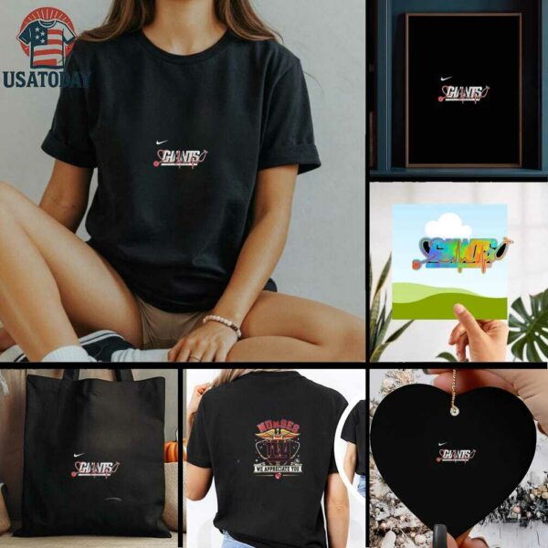 New York Giants national nurses we appreciate you shirt