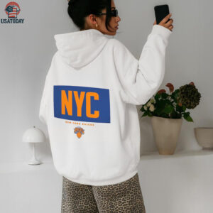 New York Knicks Stadium Essentials White Crossbar T Shirt