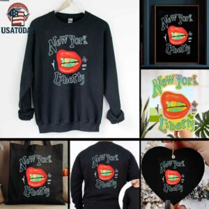 New York Liberty Lip WNBA shirt