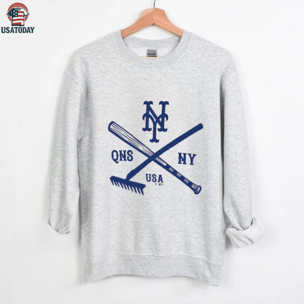 New York Mets Fanatics Cream Nostalgia Stadium Slub T Shirt