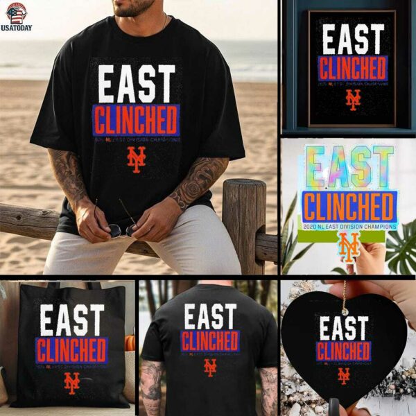 New York Mets Playoffs Clinched NL East Division Champions 2025 shirt