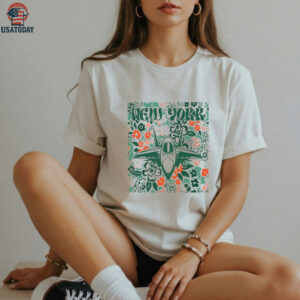 New York Team Mascot Floral Spirit Shirt