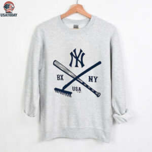 New York Yankees Fanatics Cream Nostalgia Stadium Slub T Shirt