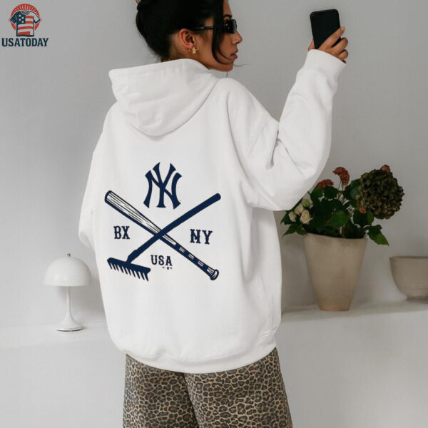 New York Yankees Fanatics Cream Nostalgia Stadium Slub T Shirt