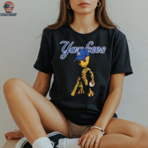 New York Yankees Groot Guardians Of The Galaxy Baseball Cap shirt