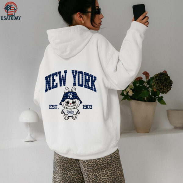 New York Yankees Labubu Baseball Shirt